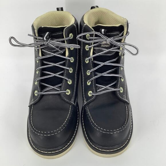 Avenger Size 11M Black Mid 6" Wedge Work Boots CT Lace-Up Waterproof P2-5 - Picture 2 of 13